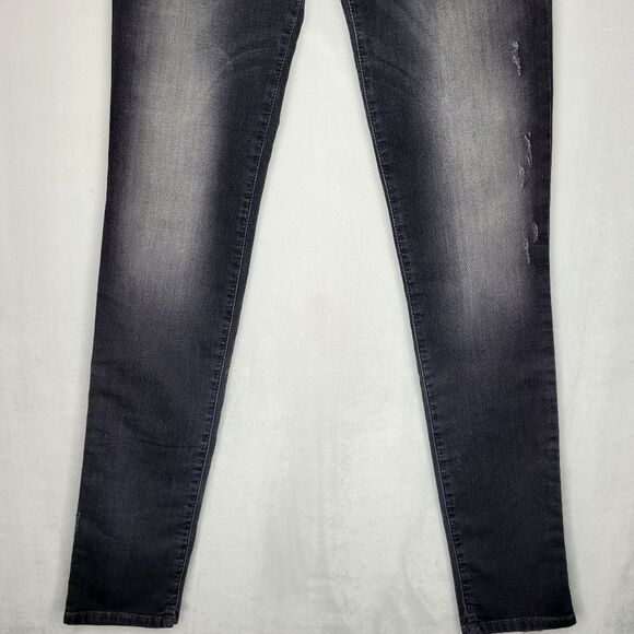 Diesel Grupee Denim + Sweat Pants Size 27 - Picture 4 of 14